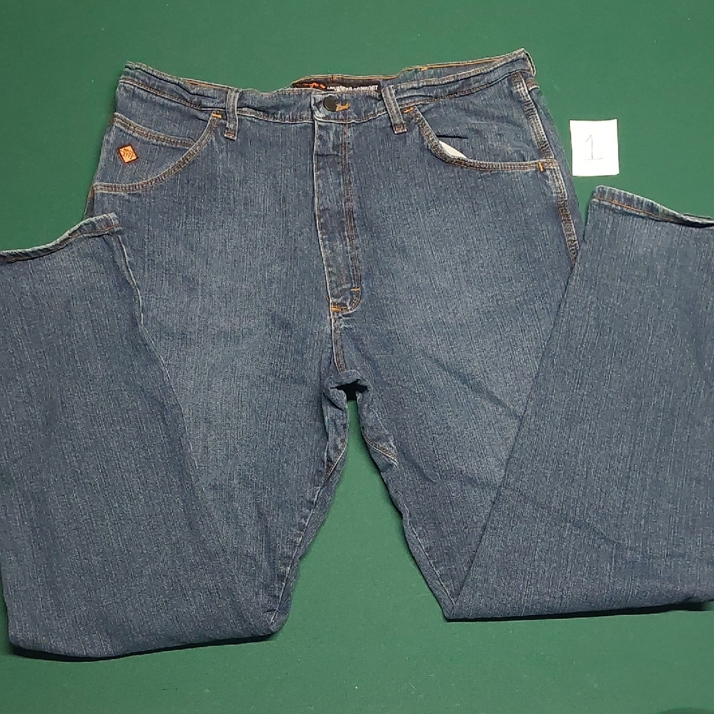 2 Pair Of Wrangler FR Advanced Comfort Men's Jeans HRC2 2112 18.0 ATPV 38 X 34